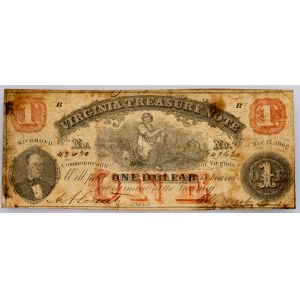 USA, 1 Dollar 1862