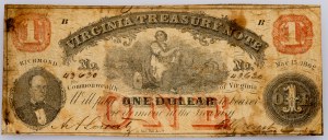 États-Unis, 1 dollar 1862