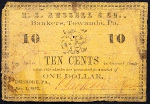 USA, 10 Cents 1862