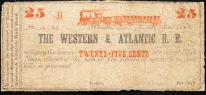 USA, 25 centov 1862