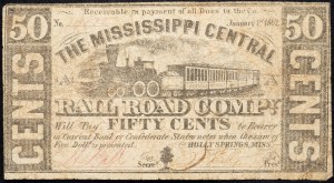 USA, 50 centów 1862