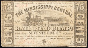 USA, 75 centov 1862