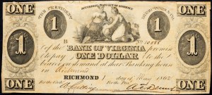 États-Unis, 1 dollar 1862