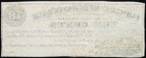 USA, 10 centów 1862