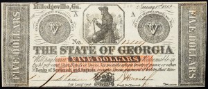 États-Unis, 5 dollars 1862