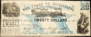 USA, 20 Dollars 1862