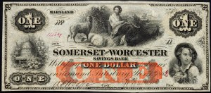 USA, 1 dolar 1862