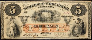 États-Unis, 5 dollars 1862
