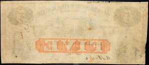 USA, 5 dolarů 1862