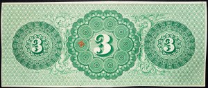 États-Unis, 3 dollars 1862