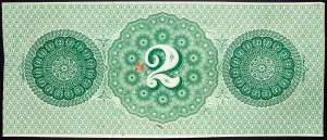 USA, 2 dollari 1862