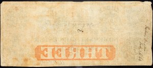 USA, 3 Dollars 1862