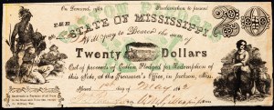 USA, 20 Dollars 1862