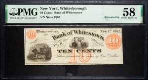 États-Unis, 10 Cents 1862