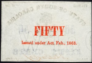 USA, 50 centów 1863