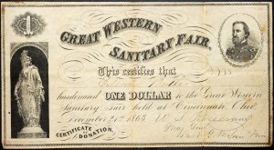 USA, 1 Dollar 1863