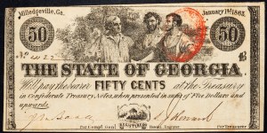 USA, 50 centů 1863