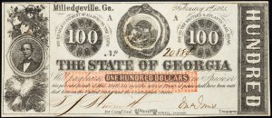 USA, 100 dolárov 1863