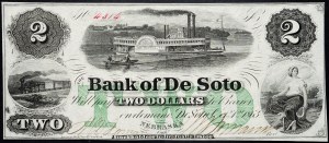 USA, 2 doláre 1863