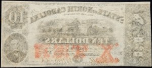 États-Unis, 10 dollars 1863