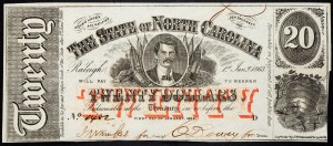 États-Unis, 20 dollars 1863
