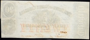 USA, 20 dolarů 1863