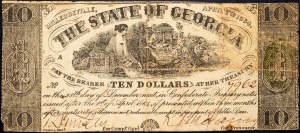 États-Unis, 10 dollars 1864