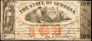 USA, 100 dolarů 1864