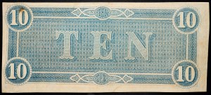 USA, 10 dollari 1864