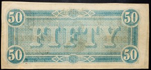 USA, 50 dolarů 1864