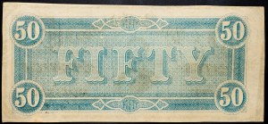États-Unis, 50 dollars 1864