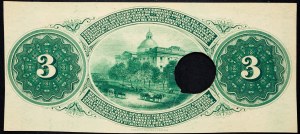 USA, 3 Dollars 1870