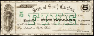 USA, 5 dollari 1872