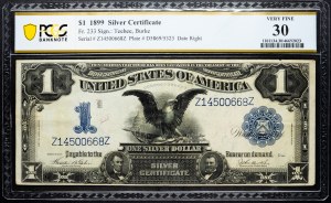 États-Unis, 1 dollar 1899