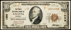 États-Unis, 10 dollars 1929