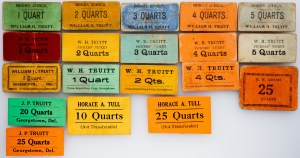 USA, 1, 2, 3, 4, 5, 25 Quarts 1900-1940