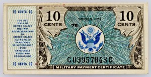 USA, 10 centov 1948
