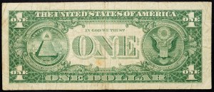 États-Unis, 1 dollar 1957