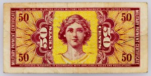 USA, 50 centów 1958-1961
