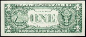 USA, 1 dolár 1969