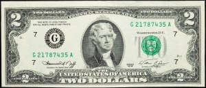 USA, 2 dolarů 1976