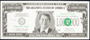 États-Unis, 1000000 dollars 1980