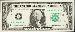 USA, 1 dolar 1985