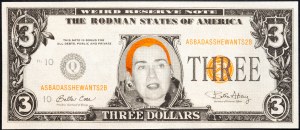 USA, 3 dolárov 1996
