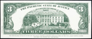 USA, 3 dolarů 1999