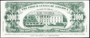 États-Unis, 2000 dollars 2000