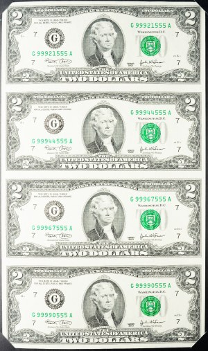 USA, 2 dolarů 2003