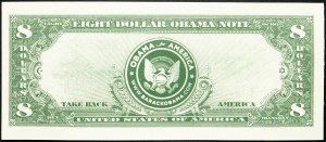 États-Unis, 8 dollars 2008