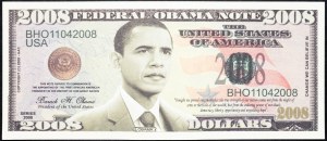 USA, 2008 dolarů 2008