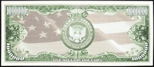 USA, 1000000 dolarů 2009